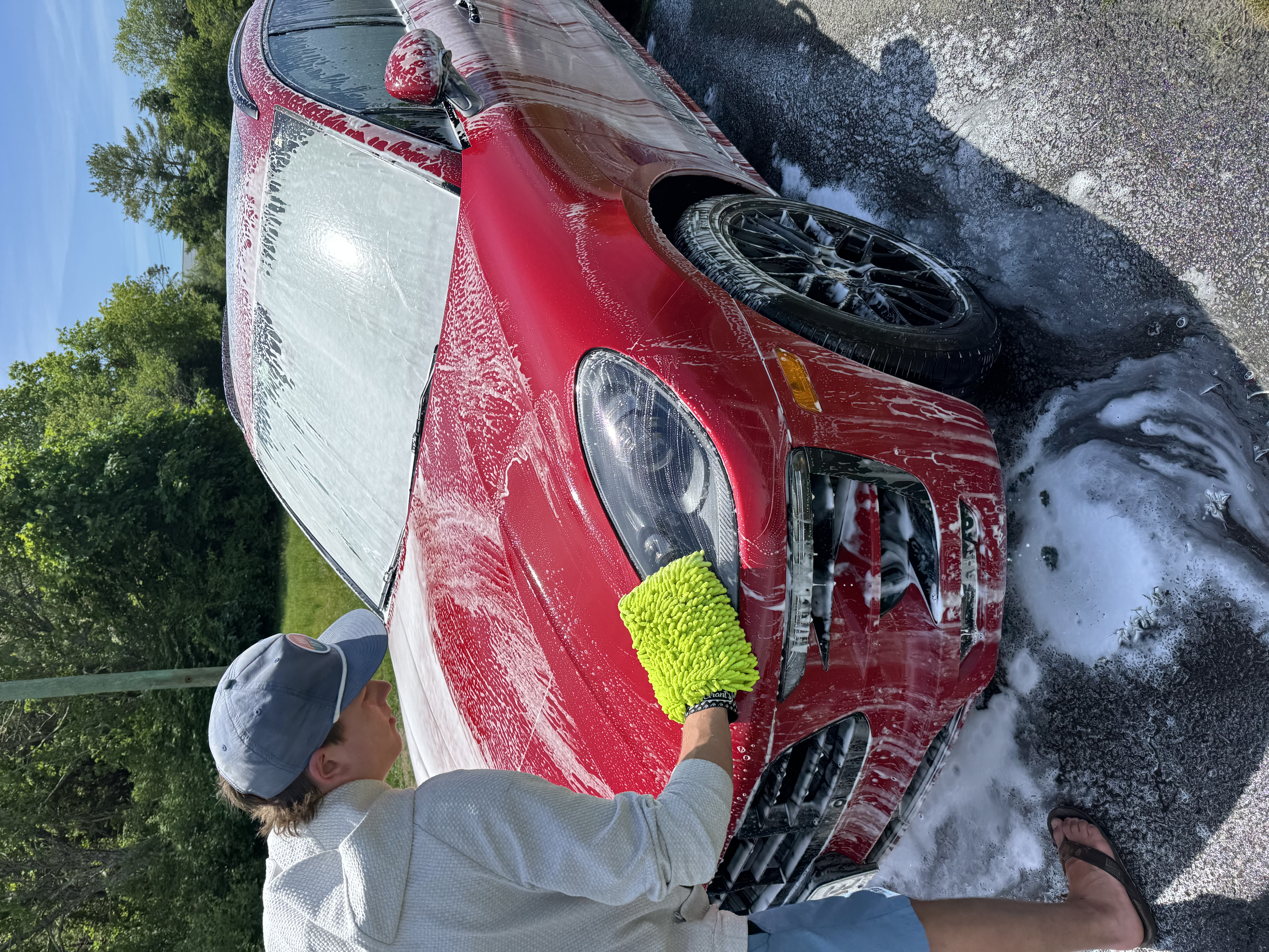 GarzCarz exterior wash process video preview