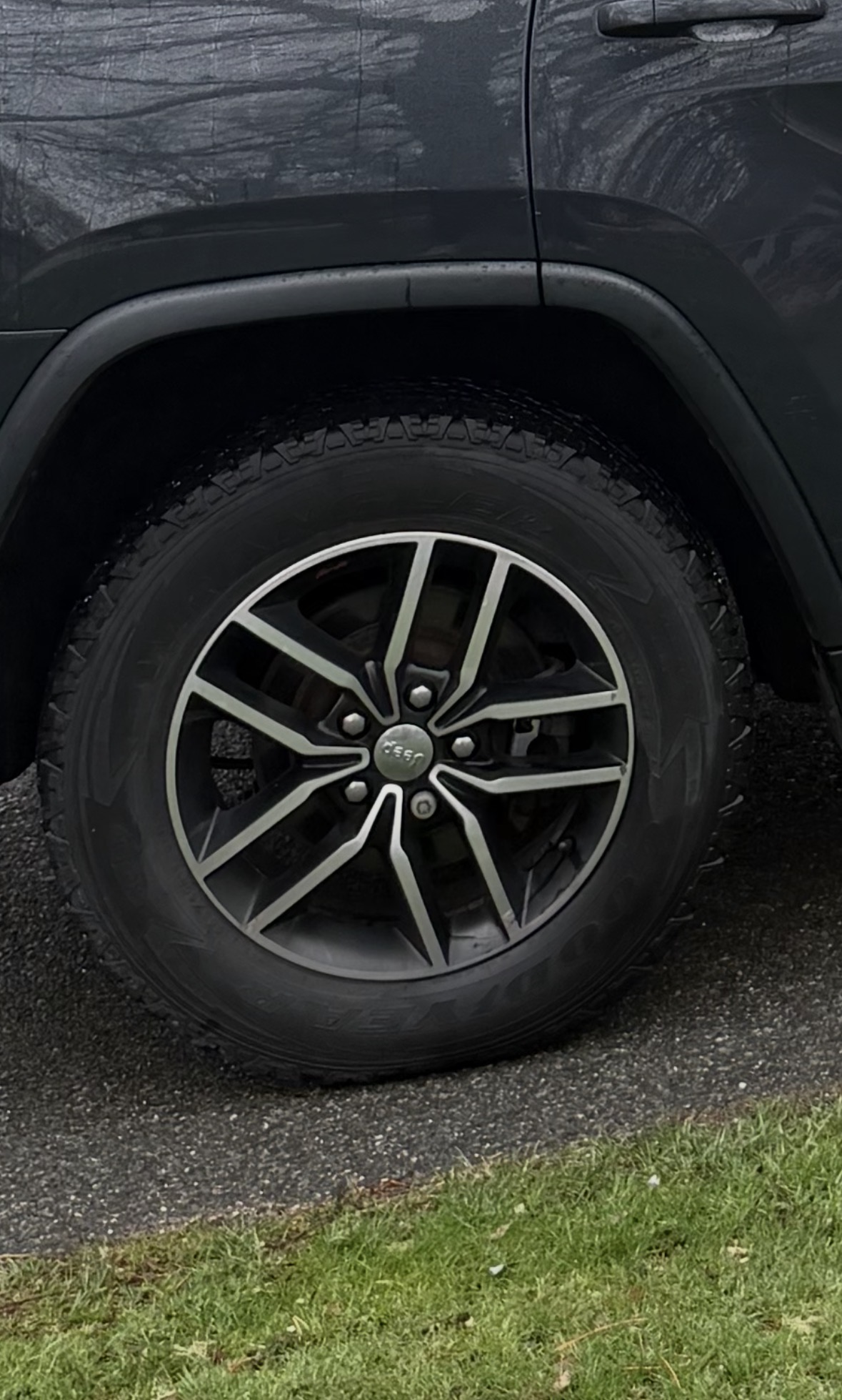 Clean tire and wheel after detailing